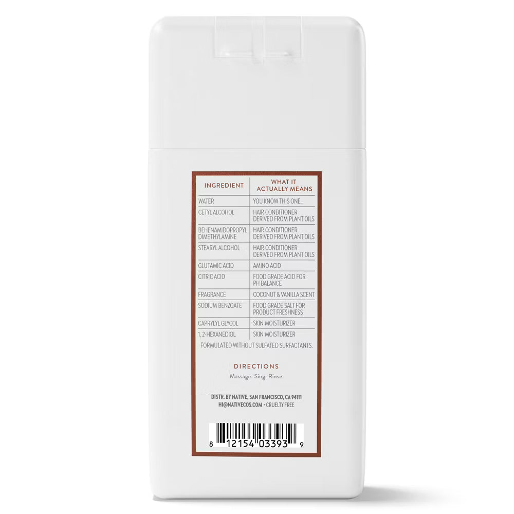 Native Coconut & Vanilla Conditioner